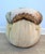Late 20th Century Vintage Camel Tapestry Pillow Top Pouf Ottoman For Sale - Image 5 of 15