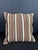 Turkish Hemp Pillow Cushion Natural Beige Brown Cushion Cover 20x20 For Sale - Image 4 of 4
