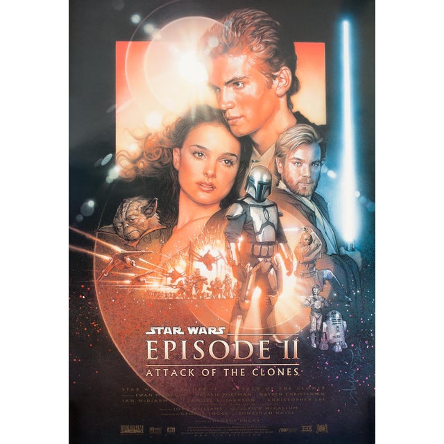 Star Wars Episode II Original Poster For Sale