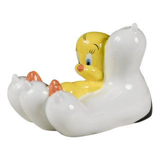 Titti Sculpture Piggy Bank on Sylvester's Paw For Sale