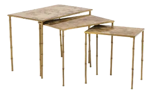 Nesting Tables from Maison Baguès, 1970s, Set of 3