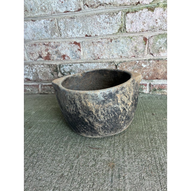 Vintage, Rustic Moroccan Pot For Sale In New York - Image 6 of 12