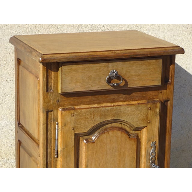 Small Oak One-Door Jam Buffet, 1970s For Sale - Image 4 of 18