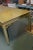 1950s 1950s Vintage Green Wooden Asian / Chinoiserie Dining Table with 3 Leaves For Sale - Image 5 of 13