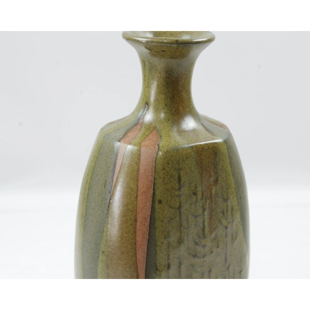 Mid Century Modern Robert Maxwell Stoneware Vase With Trees For Sale In Minneapolis - Image 6 of 10