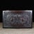 This beautifully crafted rectangular box features a rich, dark reddish-brown wood grain (described as Rosewood /...