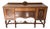 Vintage Hepplewhite-Style Sideboard / Buffet --Elegant Floral Carvings For Sale