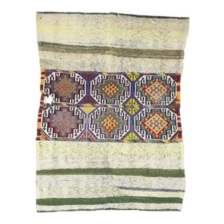 Vintage Turkish Kilim Rug For Sale