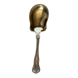 Antique Gorham Silver Plated With Gold Finish Sugar Spoon