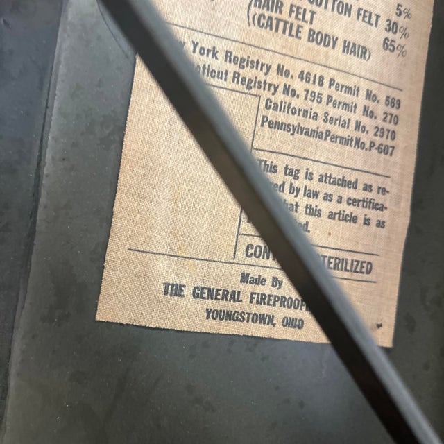 Vintage Fireproofing Company Good Form Chairs For Sale In Kansas City - Image 6 of 7
