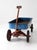Vintage 1970s Radio Flyer Model 100 Blue Metal Wagon For Sale - Image 13 of 16