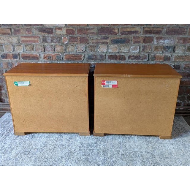 1980s Mid-Century Teak Albany Chests of Drawers from Stag, 1980s, Set of 2 For Sale - Image 5 of 12