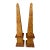 Pair of Italian Marble Obelisks, Circa 1890 For Sale
