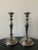 A beautiful pair of tall English candlesticks, circa 19th century, England, Europe. A shiny pair of candlesticks for...