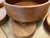 Mid-Century Modern Vintage Mid-Century Modern Genuine Teak Salad Bowl Set - 7 Pieces For Sale - Image 3 of 9