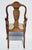 Late 18th Century Dutch Marquetry Mahogany and Upholstered Armchair Desk Chair For Sale - Image 9 of 9