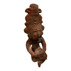 1970s Vintage Mayan Stone Sculpture