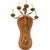 19th Century Wooden and Gilded Bronze Wall Sconces, Set of 2 For Sale - Image 3 of 9