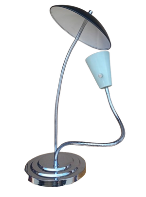 Custom Made Mid-Century Modern Design Reflector Tall Desk/ Floor Lamp