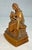 Brown Vintage Hand Carved Wood Religious Virgin Mary Baby Jesus Statue Sculpture Art For Sale - Image 8 of 11