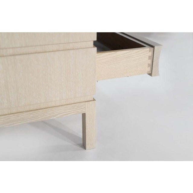 Stacked Chests of Drawers in Limed Oak For Sale - Image 12 of 16