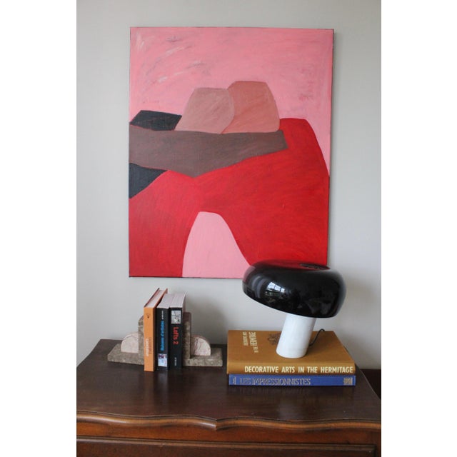 Bodasca, In Your Arms Red Version, 2026, Acrylic on Canvas For Sale - Image 4 of 11