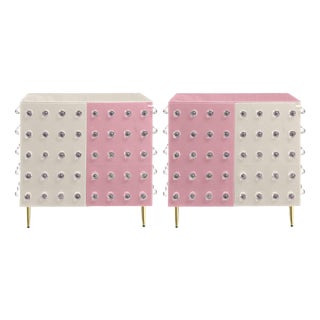 Murano Glass Cabinets from Justfurnituress SRL, Set of 2 For Sale