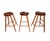 Thomas Moser Cherry Bar Stools Saddle Seat For Sale In Washington DC - Image 6 of 9