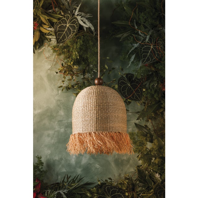 2020s Mitzi Sheri 15.75 in. 1 Light Pendant in Aged Brass Finish For Sale - Image 5 of 16