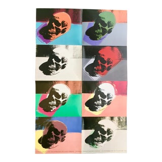 Vintage Andy Warhol Exhibit Poster For Sale