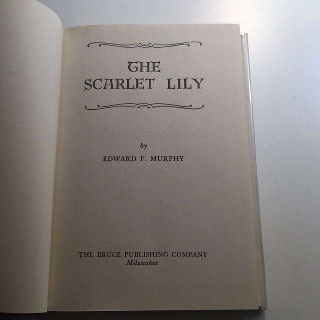 1940s 1944 "The Scarlet Lily" by Edward F. Murphy For Sale - Image 5 of 7