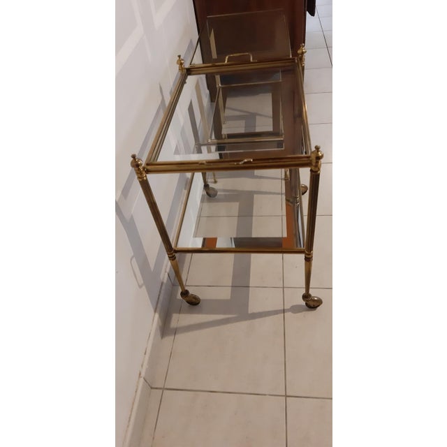 Metal Tables from Maison Lancel, 1970, Set of 2 For Sale - Image 7 of 15