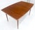 Wood Danish Mid Century Modern Teak Boat Shape Dining Table w/ 3 12" Leaves MINT For Sale - Image 7 of 17
