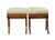 Traditional Scandinavian Empire Stools, 1840s, Set of 2 For Sale - Image 3 of 8