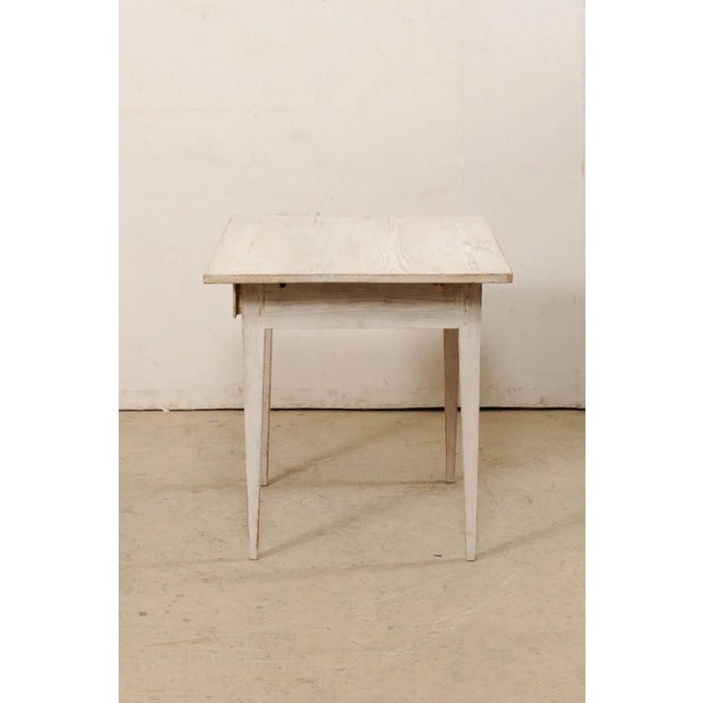 Early 19th Century Swedish Period Gustavian Occasional Table For Sale - Image 4 of 11