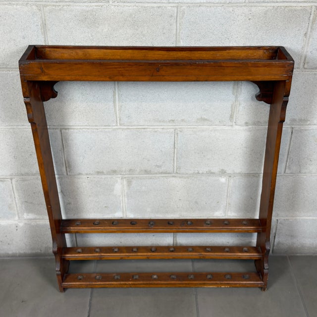 20th Century Wooden Display Stand Rack for Walking Sticks For Sale - Image 10 of 10