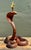 Vintage Hand Carved Wood Cobra Lamp For Sale In West Palm - Image 6 of 12