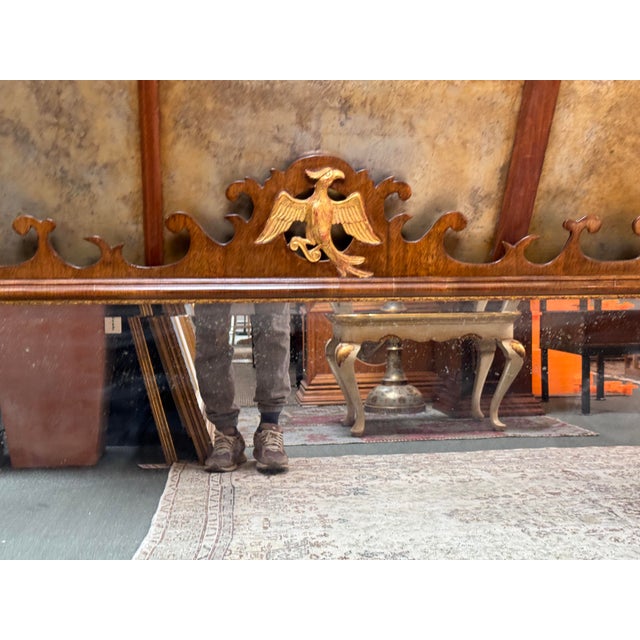 Brown Burton Ching Federal Style Parcel Gilt Mirror For Sale - Image 8 of 12