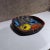 AMBIANIC presents 1960s Modern Italian Colorful Ashtray Alvino Bagni attributed for Raymor Stamped Italy 1.5 h x 7.75 x...