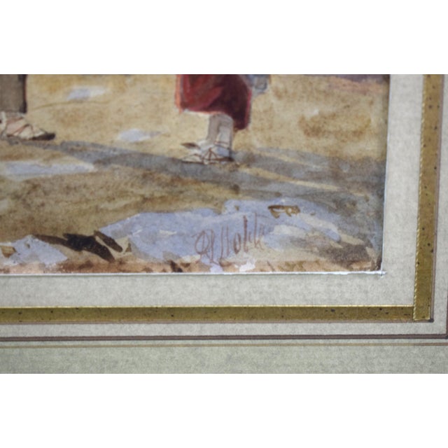 Mid 20th Century The Scottish Journey Watercolour For Sale - Image 4 of 4