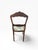 Wood Antique Louis Philippe Style Accent Chair – Mid to Late 19th Century With Updated Floral Upholstery For Sale - Image 7 of 8
