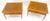 Pair of Fine Blond Tiger Maple Square End Side Lamp Tables One Drawer MINT For Sale - Image 18 of 18
