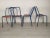 Metal Chairs from Tolix, Set of 8, in Good conditions. Designed 1920 to 1949 This piece has an attribution mark, I am sure...