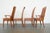Vintage Attributed to Hickory Manufacturing Co. Burl Wood Dining Chairs (Set of 8) For Sale - Image 11 of 18
