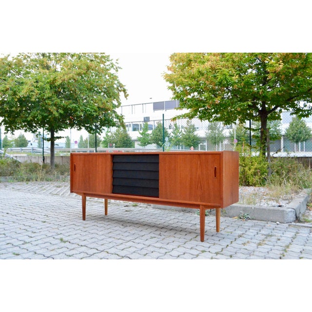 1960s Teak Model Trio Sideboard by Nils Jonsson for Hugo Troeds, 1960s For Sale - Image 5 of 18
