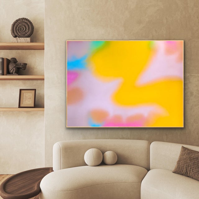 William Finlayson Jr. Acrylic Painting on wood Panel Titled “Happy Haze VlI 2025 For Sale - Image 11 of 15
