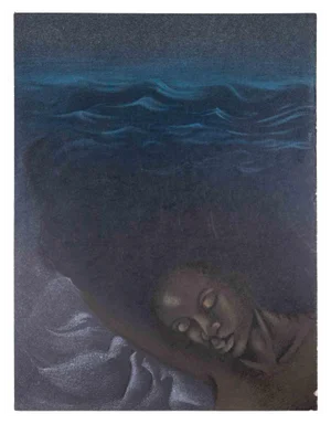 Bernadette Kelly, The Female Figure Sleeping, Mixed Media, 1980s