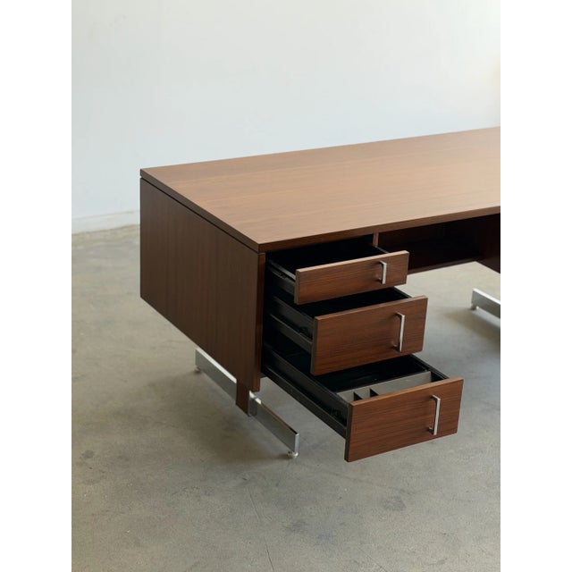 Mid Century Modern Executive Desk For Sale - Image 9 of 13
