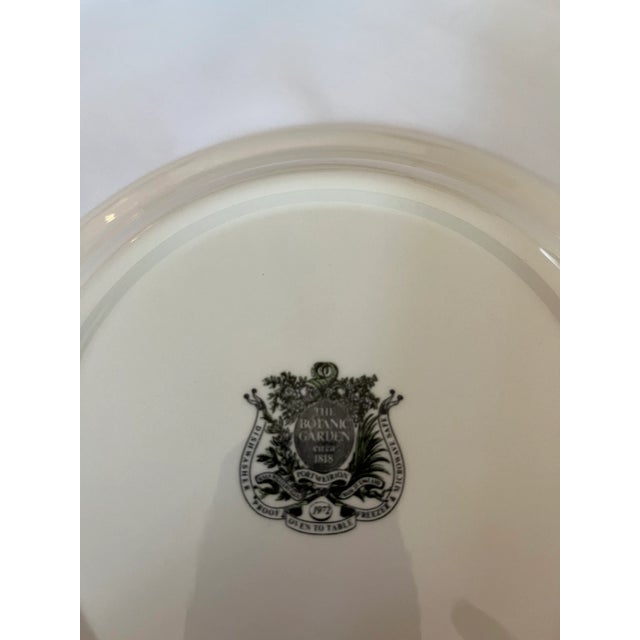 2010s Botanic Garden by Portmeirion Rim Soup Bowls, England - 8.5” Diameter at the Rim, Set of 4 For Sale - Image 12 of 13