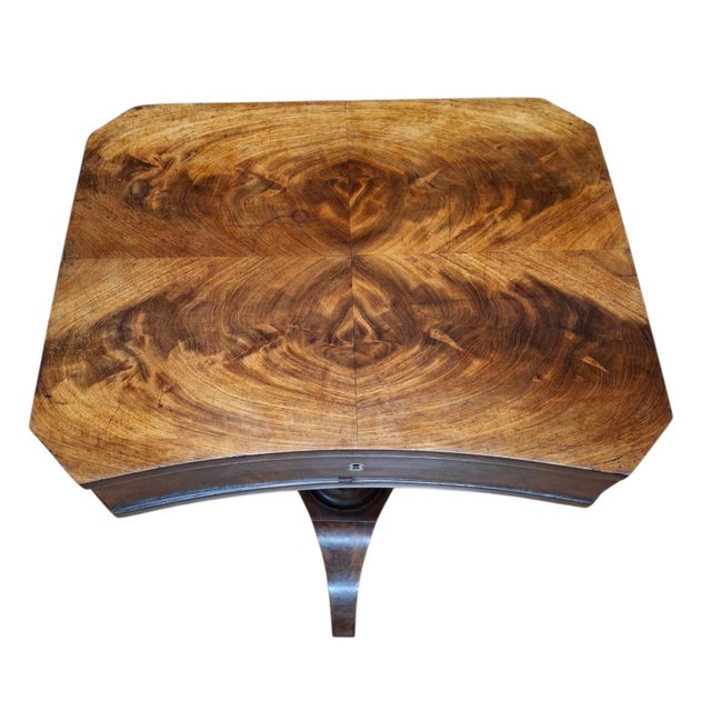 Wood 19th Century Mahogany Sewing Table For Sale - Image 7 of 9